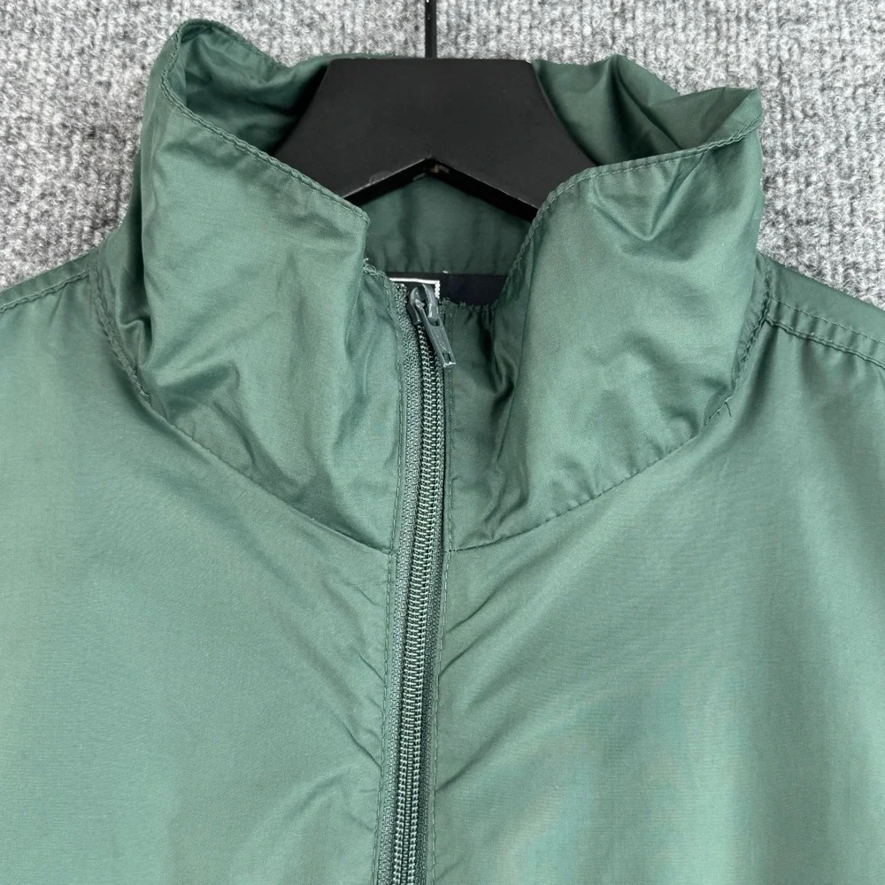 Vintage Polo Ralph Lauren Windbreaker Jacket Mens XL Green 1/4 Zip Lightweight